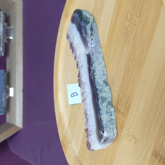 Beautiful Brazilian Amethyst Slice B - Picture 13 of 14